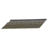 DEWALT Framing Nails, Paper Tape, 30-Degree, Ring Shank, Galvanized, Bright Finish, Off-Set Round Head, 3-Inch X .120-Inch, 2000-Pack
