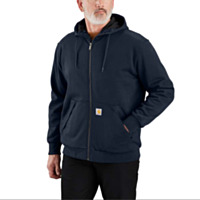 Carhartt® Rain Defender® Men's Loose-Fit MidWeight Thermal-Lined Full-Zip Sweatshirt