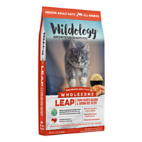 Wildology LEAP Farm-Raised Salmon & Brown Rice Dry Cat Food, 15 lbs.