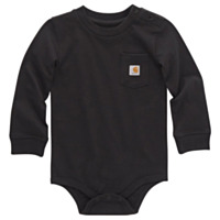 Carhartt Long Sleeve Pocket Bodysuit - Infant