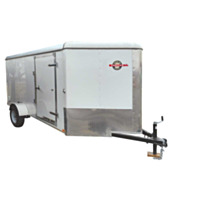 Carry-On Trailer® 6' x 12' V-Nose Enclosed Single Axle Cargo Trailer