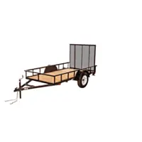 Carry-On Trailer® Trailer with Ramp Wood Floor, 5'x10'