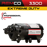 REMCO™ Industries Extreme Duty 2.2 GPM, 60 PSI On Demand, 12 Volt Sprayer Pump with 3/8" FNPT Ports