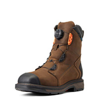 Ariat® Men's WorkHog XT 8" BOA Waterproof Carbon Toe Work Boot