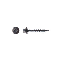 Big Timber Woodbinder Screws - Zinc, 10 x 2", 500 CT Bucket