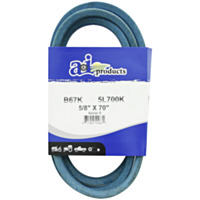 A&I Kevlar Blue V-Belt, 5/8" x 70"