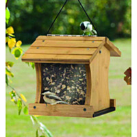 PANACEA® Products Audubon Deluxe Bamboo Feeder 1.5 lb. Natural