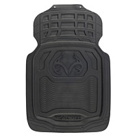 Realtree Solo Antler Front Floor Mat, Black, one size