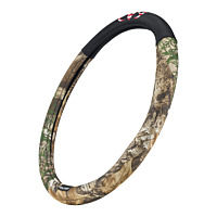 Realtree American Antler Grip RT Edge Steering Wheel Cover, one size
