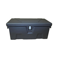 RomoTech 32" Utility Truck or Storage Box - Polyethylene, Black