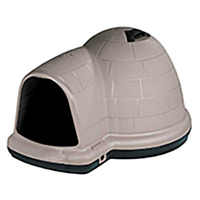Petmate® Indigo® Dog House with Microban - Taupe/Black, Large