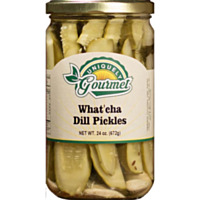 Uniquely Gourmet What'cha Dill Pickles, 24 oz