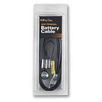 Deka® Side Terminal Battery Cable, 4 GA, 50" - Black