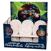 GAME LED Light Up - Glitterglobes, Assorted
