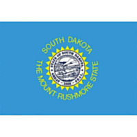 Valley Forge Flag Perma-Nyl 3' x 5' South Dakota Flag