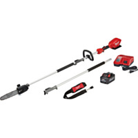 Milwaukee M18 FUEL Brushless 10 In. Cordless Pole Saw Kit with QUIK-LOK Attachment Capability & 8.0 Ah Battery & Charger