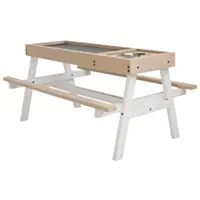 Coops & Feathers® Chick-Nic Table, Farm Tan/White