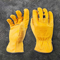 BEAR KNUCKLES™ Regular Duty Leather Cowhide Driver Gloves