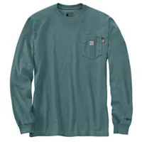 Carhartt® Men's Flame Resistant Force Irvine Loose LS Oil Rig T-Shirt