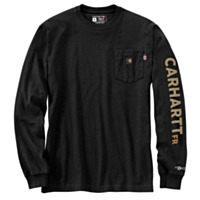 Carhartt® Men's Flame Resistant Force Irvine Loose LS Camo T-Shirt