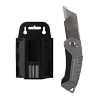 Black Diamond Lockback Knife with 50 Blades