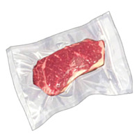 Cratworx 8” x 12” Vacuum Sealer Bags with Zip Closure, 50 Pack