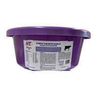 Nelson Stress Tub with Garlic, 50 lbs.