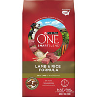 Purina® ONE® SmartBlend® Adult Premium Dry Dog Food - Lamb & Rice Formula, 31.1 lbs.