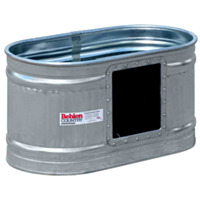 Behlen Country® Galvanized Stock Tank with Drinker, 2' x 2' x 4'