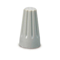 Gardner Bender® WireGard™ Screw-On Wire Connector, #22-#16 AWG, Gray, GB-1 (25 Pack)