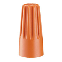 Gardner Bender® WireGard™ Screw-On Wire Connector, #22-#14 AWG, Orange, GB-3 (25 Pack)