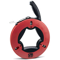 Gardner Bender® UpperHand™ Steel Fishtape with Rubber Grips, 125' x 1/8" x .060"