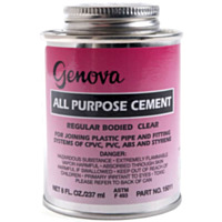 Genova Products All Purpose Cement, 0.25 pt. (4 oz.)