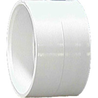 Genova Products Sch. 40 PVC-DWV Coupling (Hub x Hub), 2"