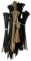 ProTie® Assorted Camoflage Nylon Cable Ties, 4 to 11 Inch, 200-Pack