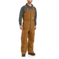 Carhartt® Men's Loose-Fit Firm Duck Insulated Biberall