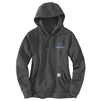 Carhartt Women's Rain Defender Relaxed Fit Midweight Chest Graphic Sweatshirt