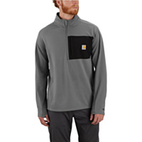 Carhartt Men's Force® Relaxed Fit Mock Neck 1/2-Zip T-Shirt