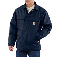 Carhartt Flame Resistant Quilt Lined Traditional Duck Coat
