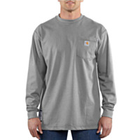 Carhartt Flame Resistant Force Loose Fit Midweight Long-Sleeve Pocket T-Shirt