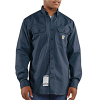 Carhartt Flame Resistant Classic Twill Shirt, Long Sleeve