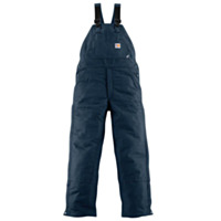 Carhartt Flame-Resistant Duck Bib Overall, Quilt-Lined