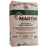 Marth Wood Shavings Animal Bedding, 2.7 Cu Ft