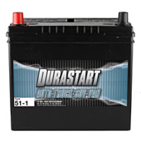 Durastart® Auto/Truck/SUV/Van Battery - 12V, 51-1