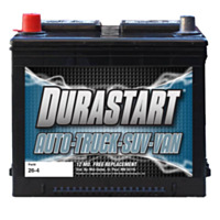 Durastart® Auto/Truck/SUV/Van Battery - 12V, 26-4