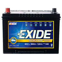Exide® Nascar Extreme® Auto/Truck/SUV/Van Battery - 12V, 34X