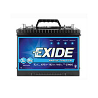 Exide® Nauuilus Deep Cycle Marine Battery, 12V