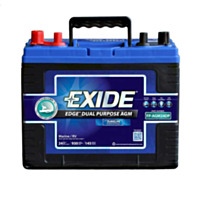 Exide® Edge Flat-Plate AGM Marine Dual Purpose AGM Battery - 12V, FP-AGM24DP