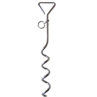 BE CO Tie Out Stake Anchor with Ring