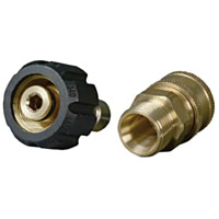 Apache® 1/4" Quick Disconnect x 1/4" Female Pipe Thread Pressure Washer Adapter